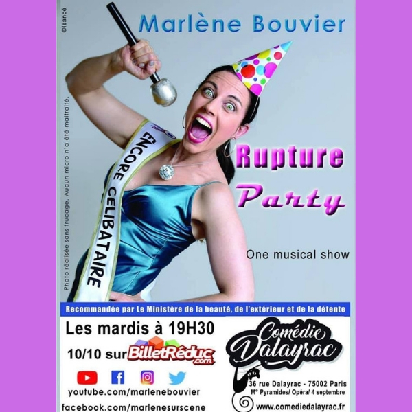 Marlène Bouvier à la Comédie Dalayrac !