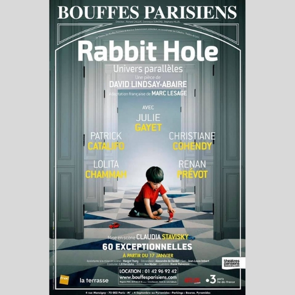 « Rabbit Hole » au Théâtre des Bouffes Parisiens