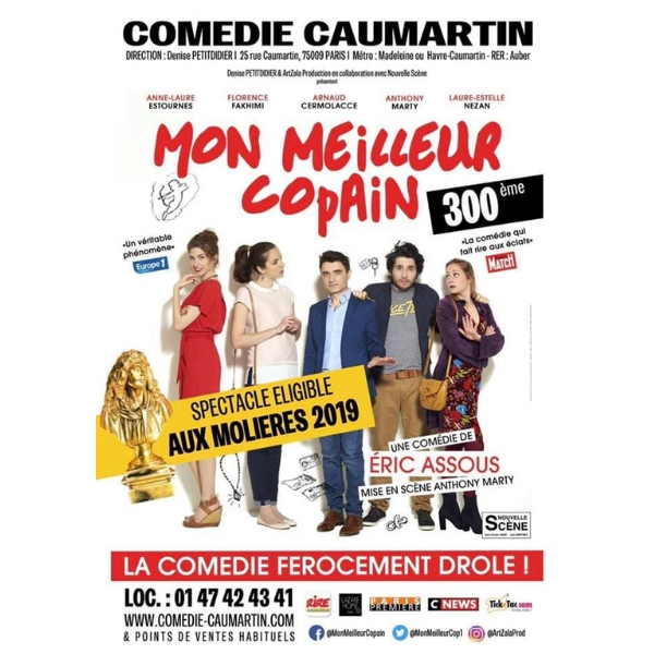 « Mon meilleur copain » à la Comédie Caumartin !