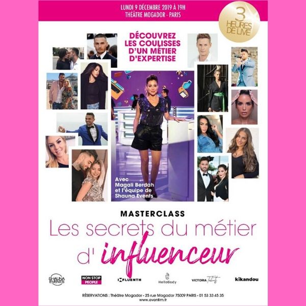 lessortiesdesarah_masterclass_influenceur Masterclass « Les secrets du métier d’influenceur » au Théâtre Mogador.