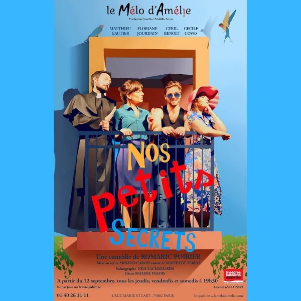lessortiesdesarah_nos_petits_secrets_affiche « Nos petits secrets » au Mélo d’Amélie.