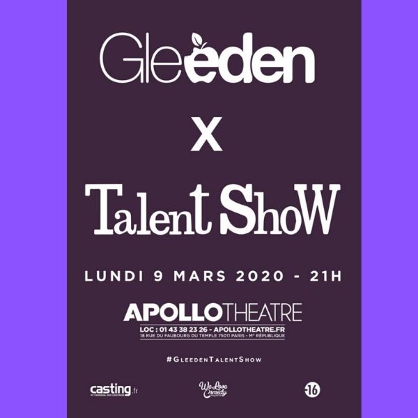 lessortiesdesarah_gleeden_Talent_Show_affiche « Gleeden Talent Show » à l’Apollo Théâtre !