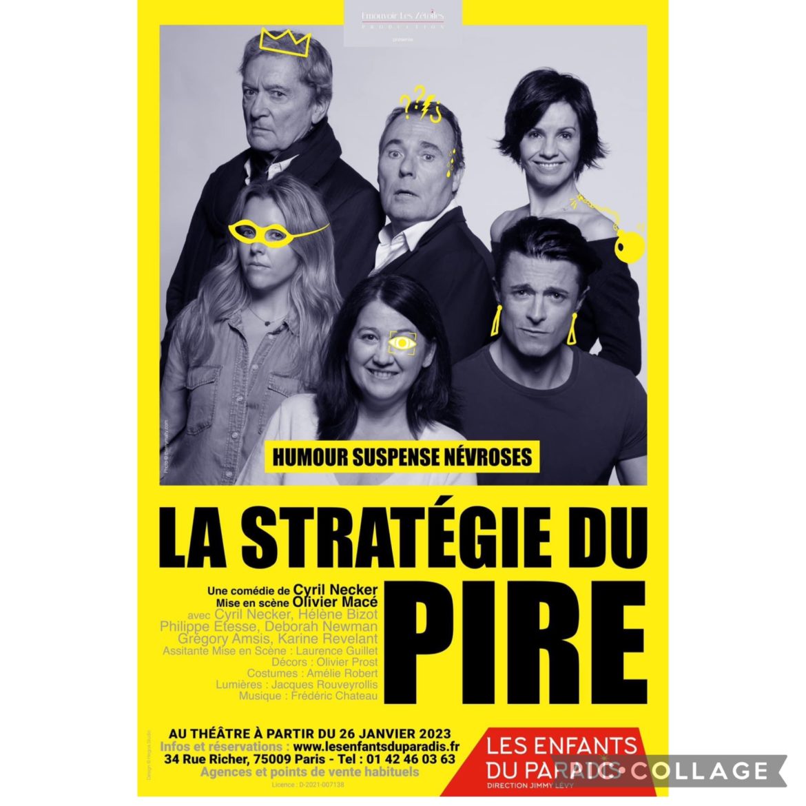 IMG_7971 « La stratégie du pire » au Théâtre Les Enfants du Paradis à Paris.