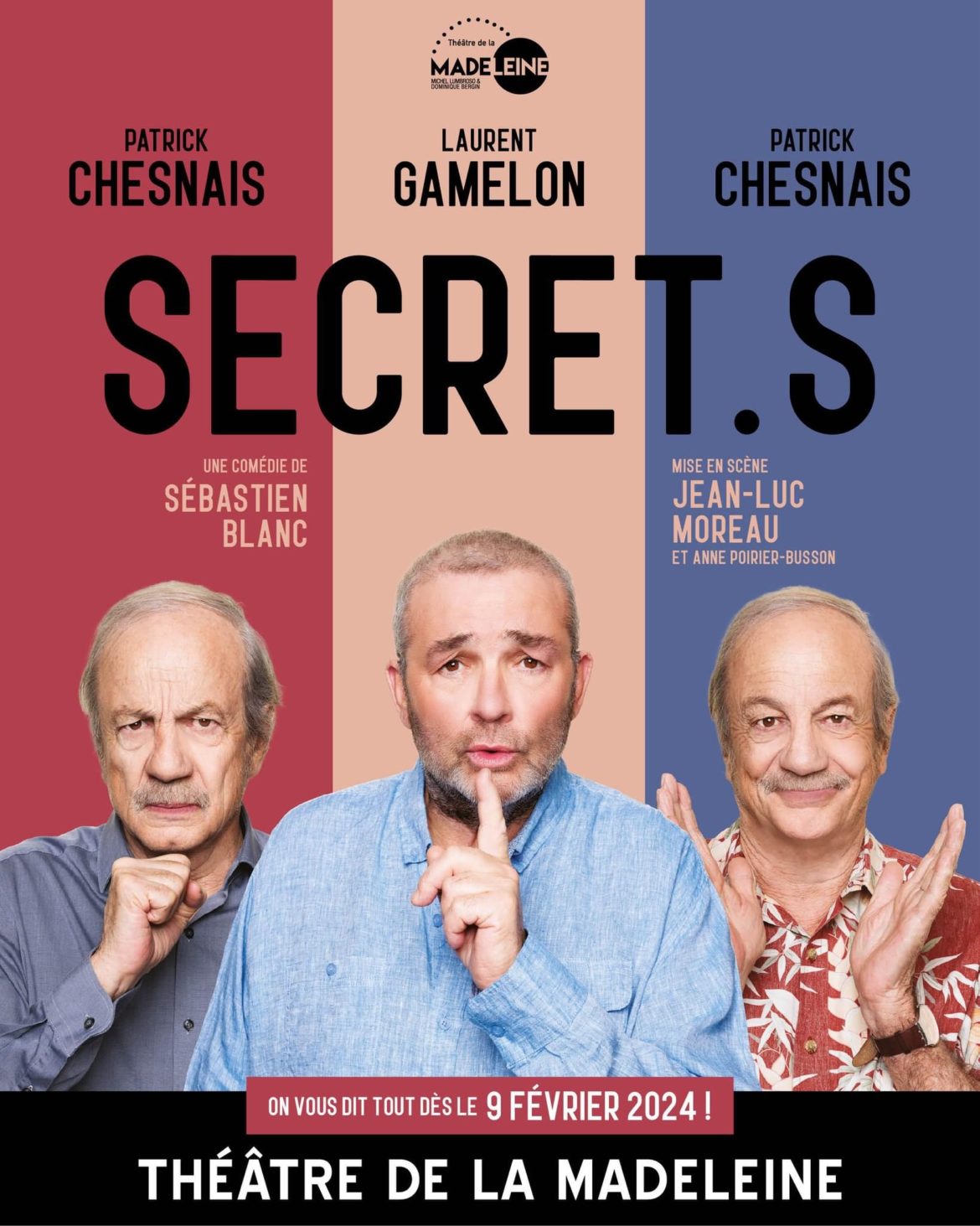 IMG_0768 « Secret.s » au Théâtre de la Madeleine à Paris.