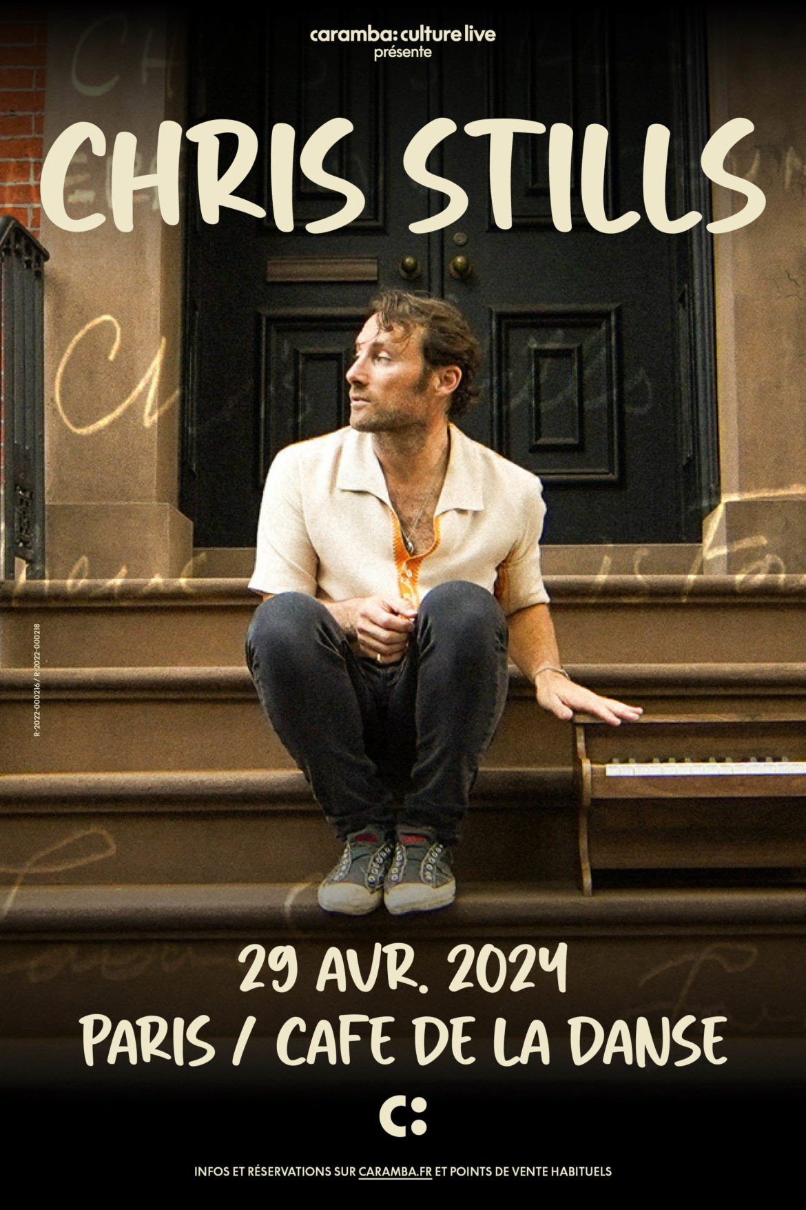 image002 Chris Stills, son concert au Café de la Danse à Paris.