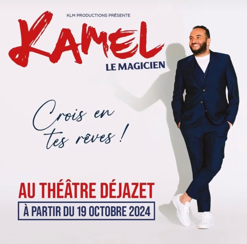 IMG_5005 Kamel le magicien, au Théâtre Déjazet à Paris.