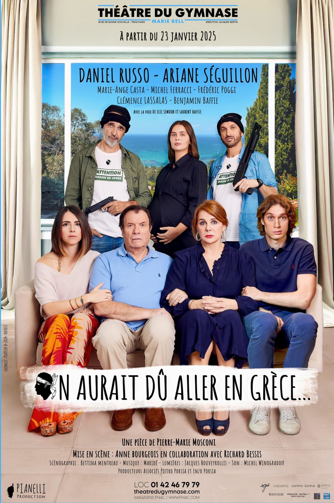 IMG_9787 « On aurait dû aller en Grèce » au Théâtre du Gymnase à Paris.