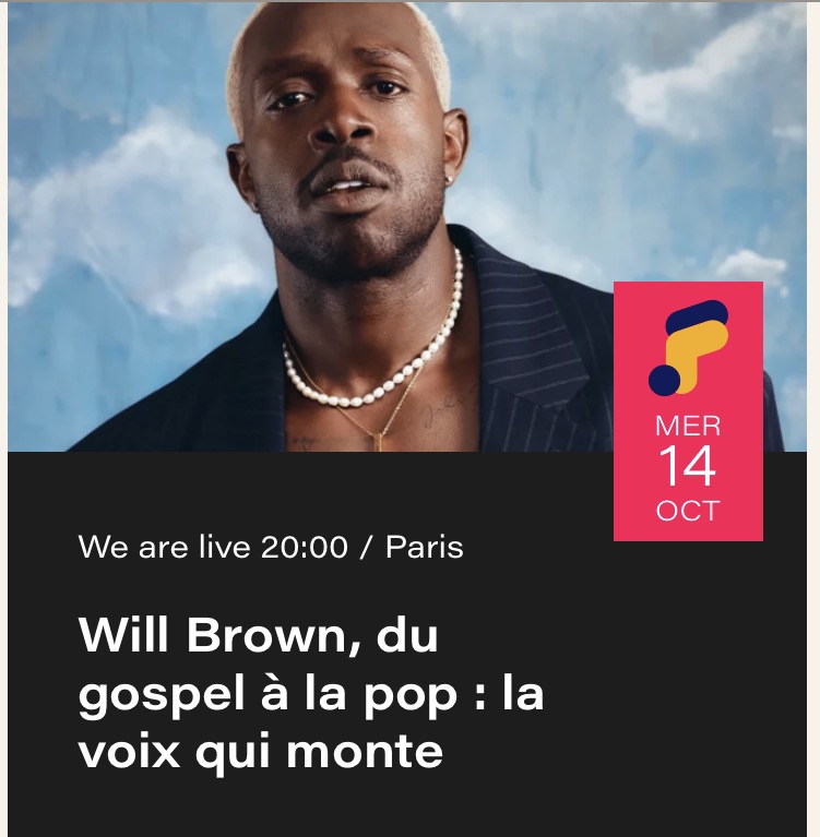 Will Brown, son showcase au We are.