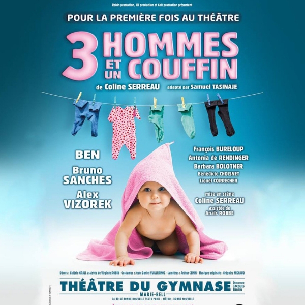 lessortiesdesarah_trois_hommes_et_un_couffin_affiche Trois hommes et un couffin
