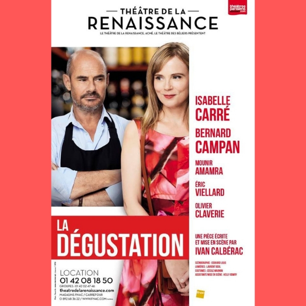 lessortiesdesarah_la_degustation_affiche « La dégustation » au Théâtre de la Renaissance