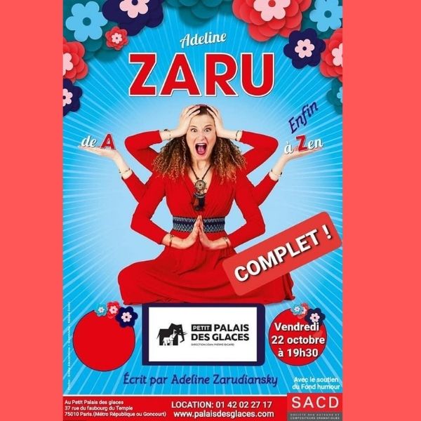 Adeline Zaru de A à enfin Zen