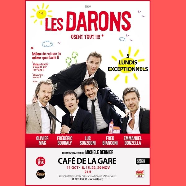 « Les Darons » au Café de la Gare