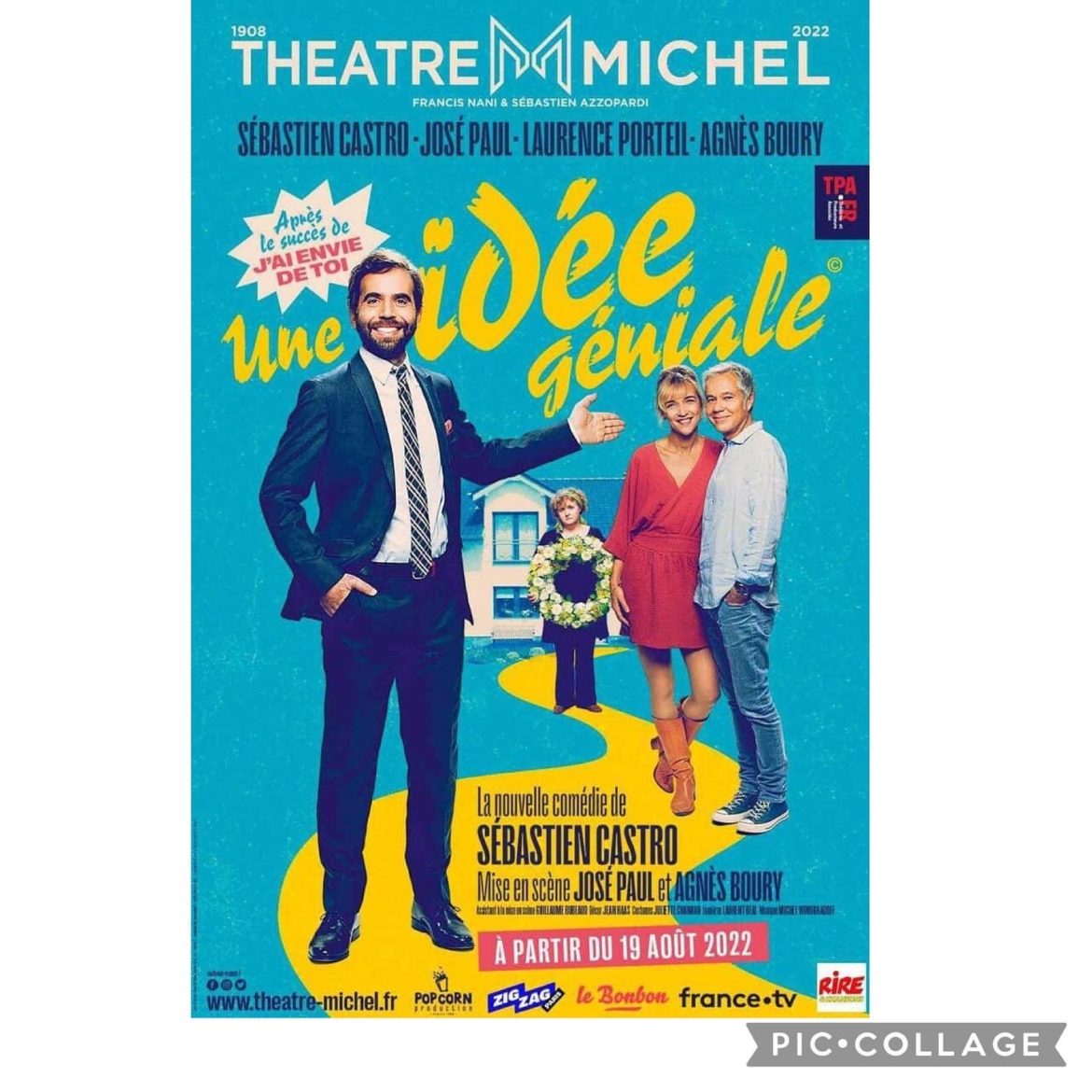 IMG_0217 « Une idée géniale » au Théâtre Michel