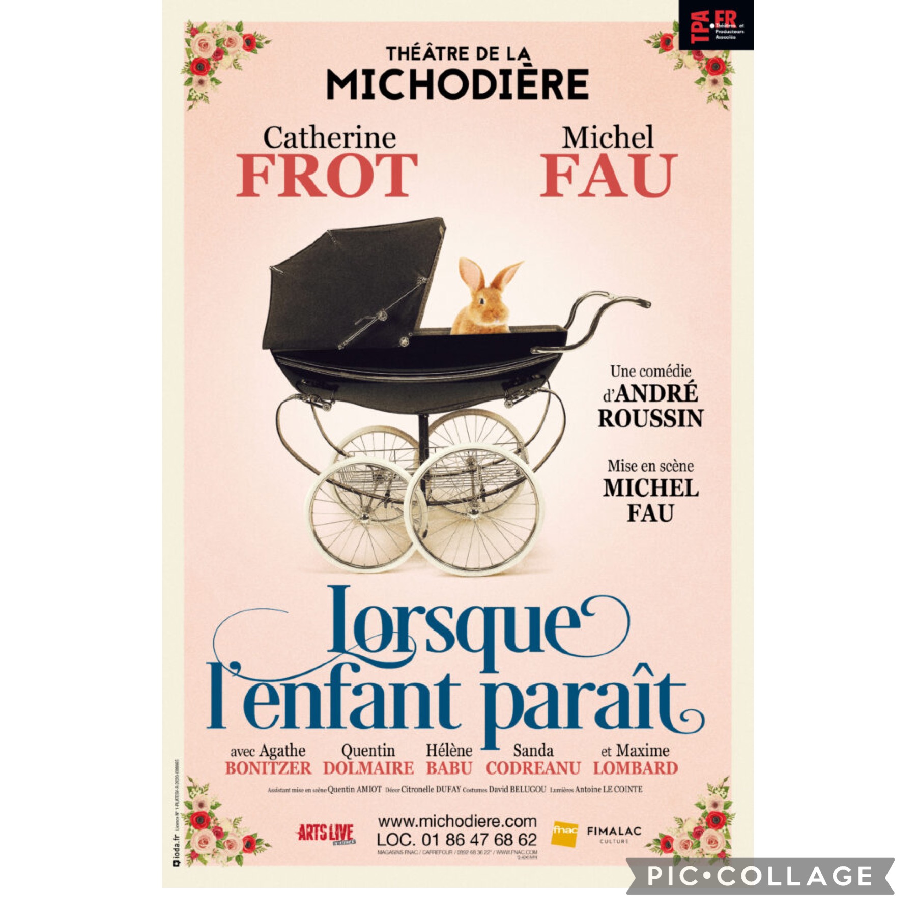 « Lorsque l’enfant paraît » en ce moment au Théâtre de la Michodière ...