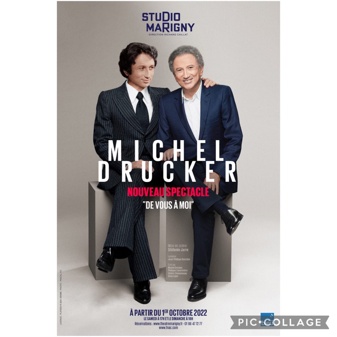 Michel Drucker : son nouveau spectacle « De vous à moi » au Studio Marigny