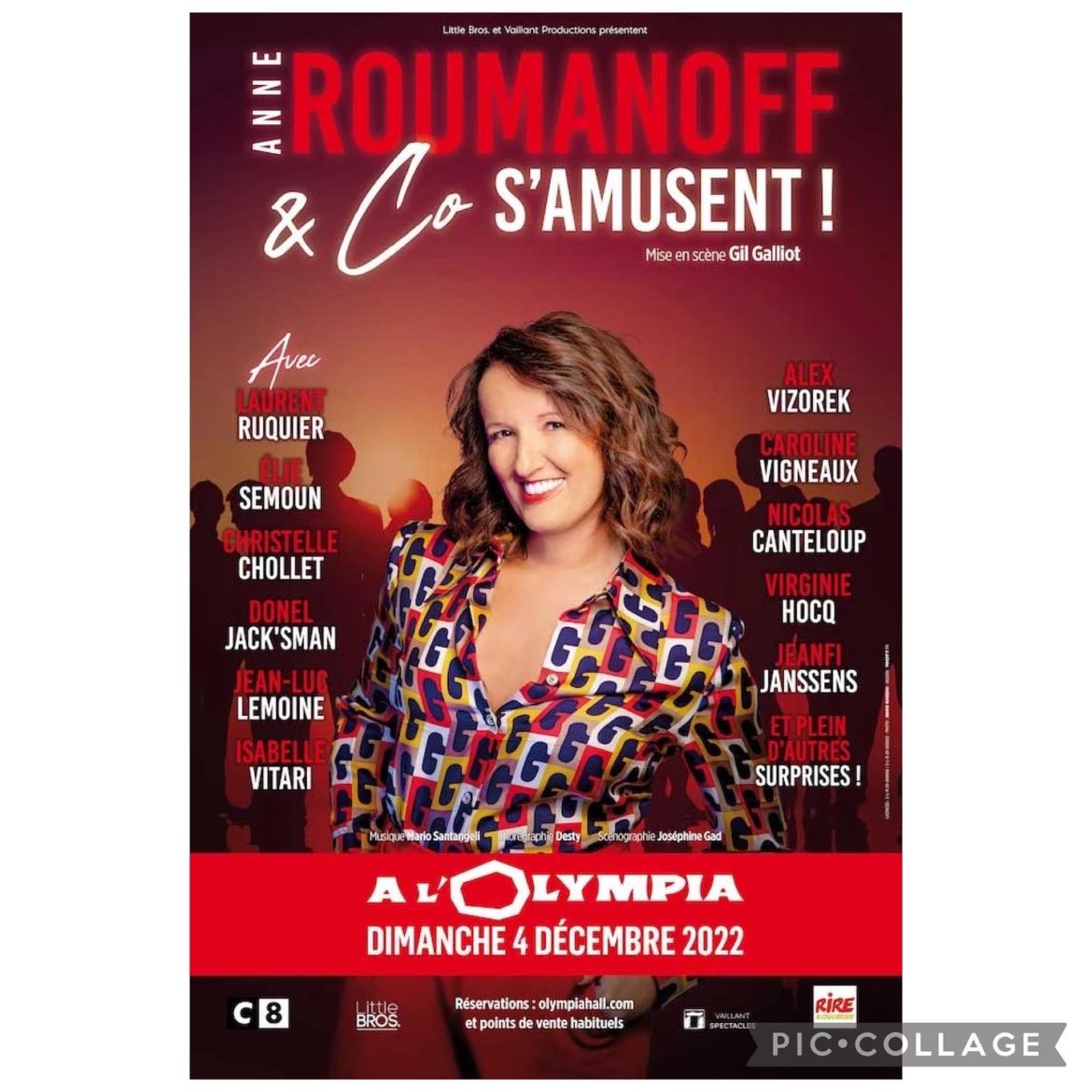 Anne Roumanoff & Co s’amusent à l’Olympia