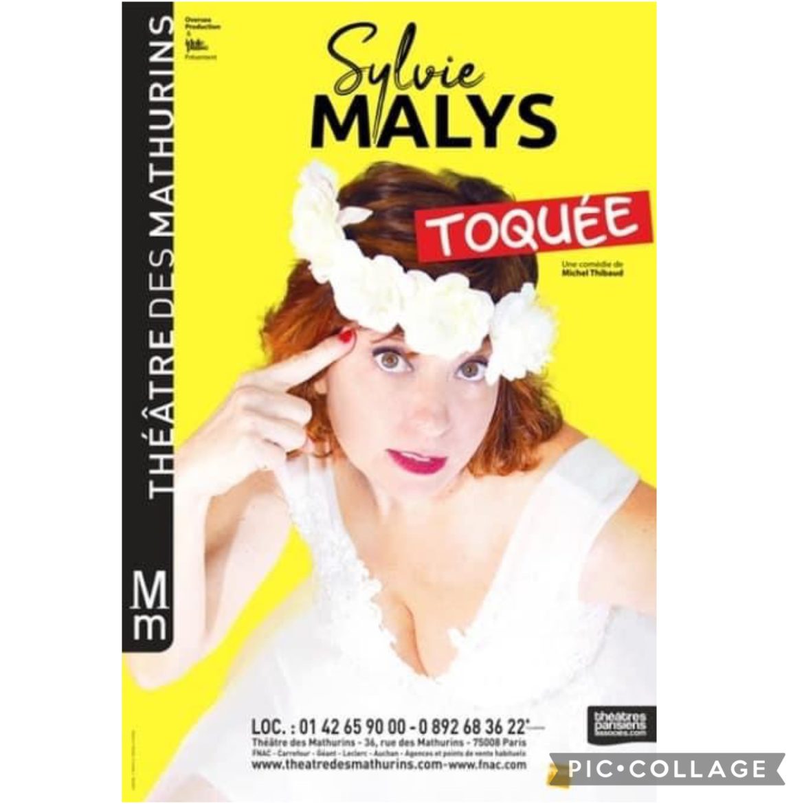 Sylvie Malys, son nouveau spectacle au Théâtre des Mathurins