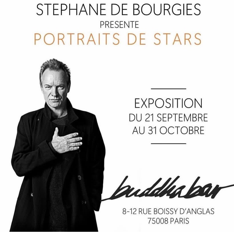 Stéphane de Bourgies, ses photos de stars au Buddha Bar !
