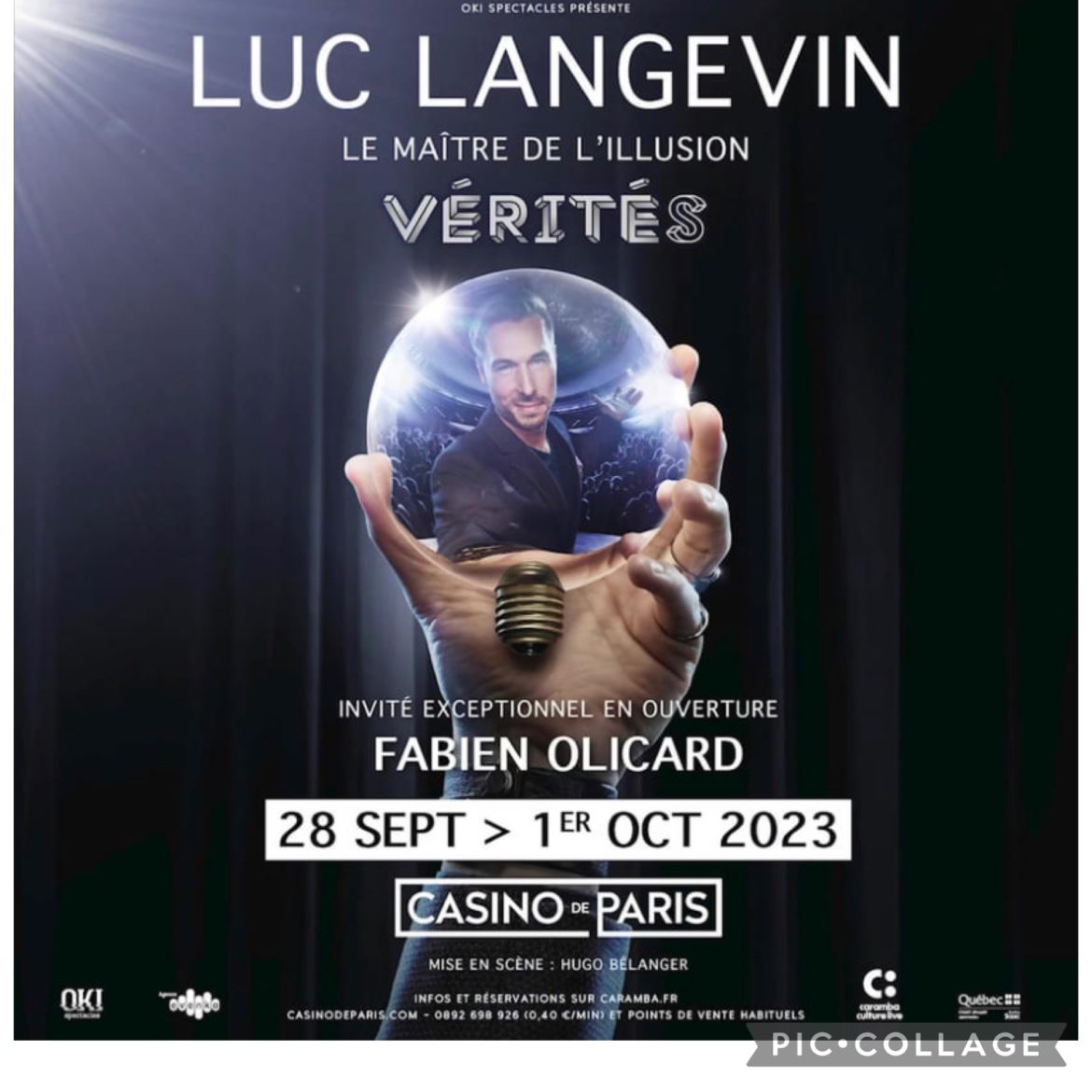 IMG_7173 Luc Langevin, son spectacle au Casino de Paris