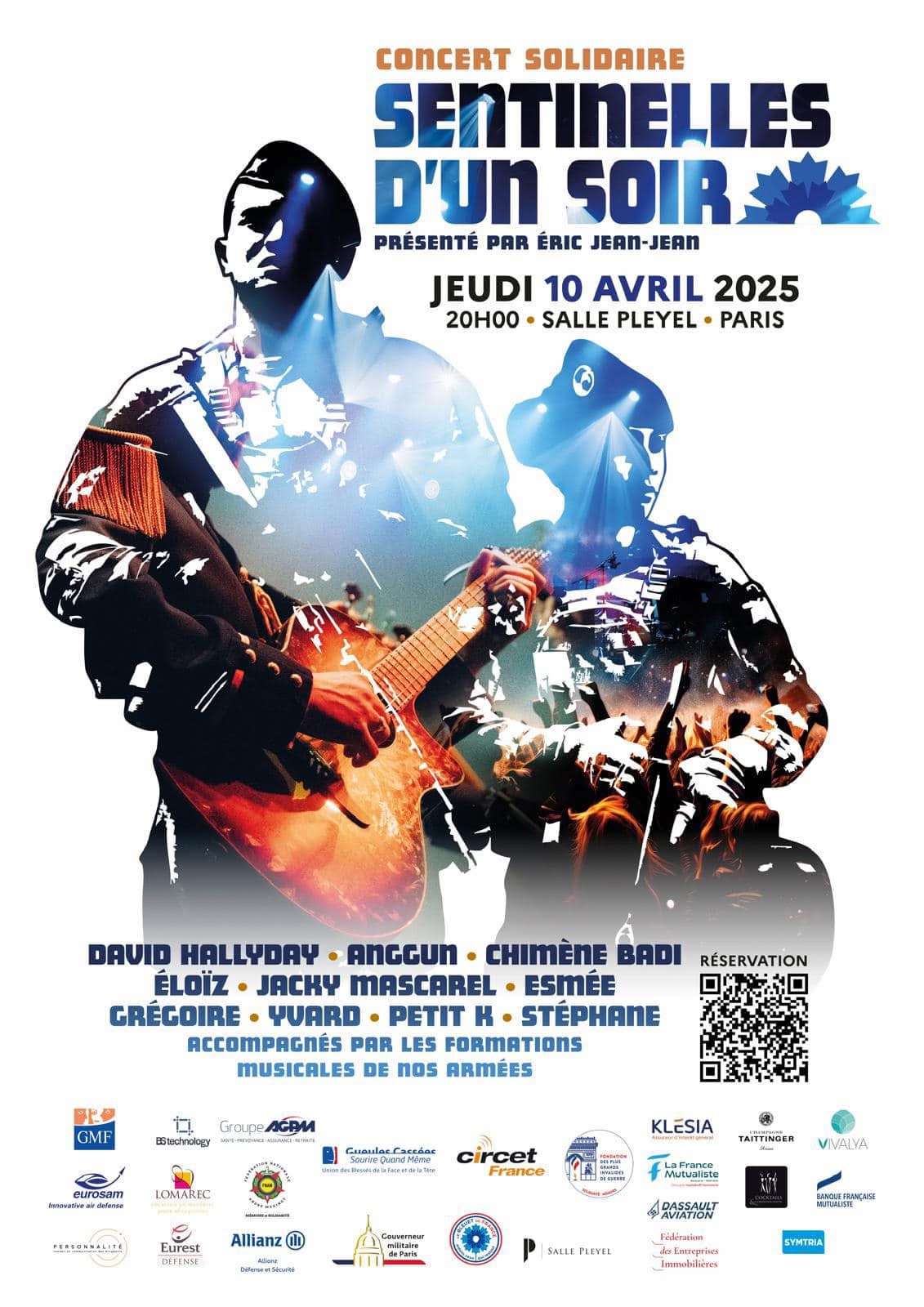IMG_1514 Concert solidaire « Sentinelles d’un soir » à la salle Pleyel à Paris.