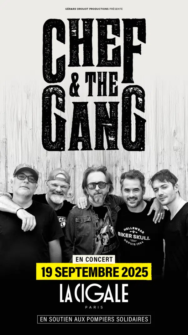 Chef and the gang « Chef & The Gang » à la Cigale à Paris.
