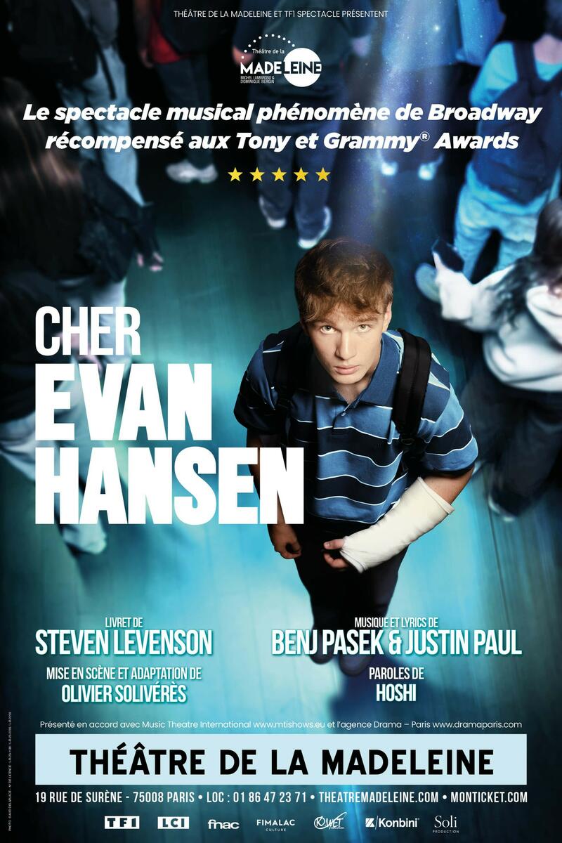 IMG_7723 « Cher Evan Hansen » au Théâtre de la Madeleine à Paris.